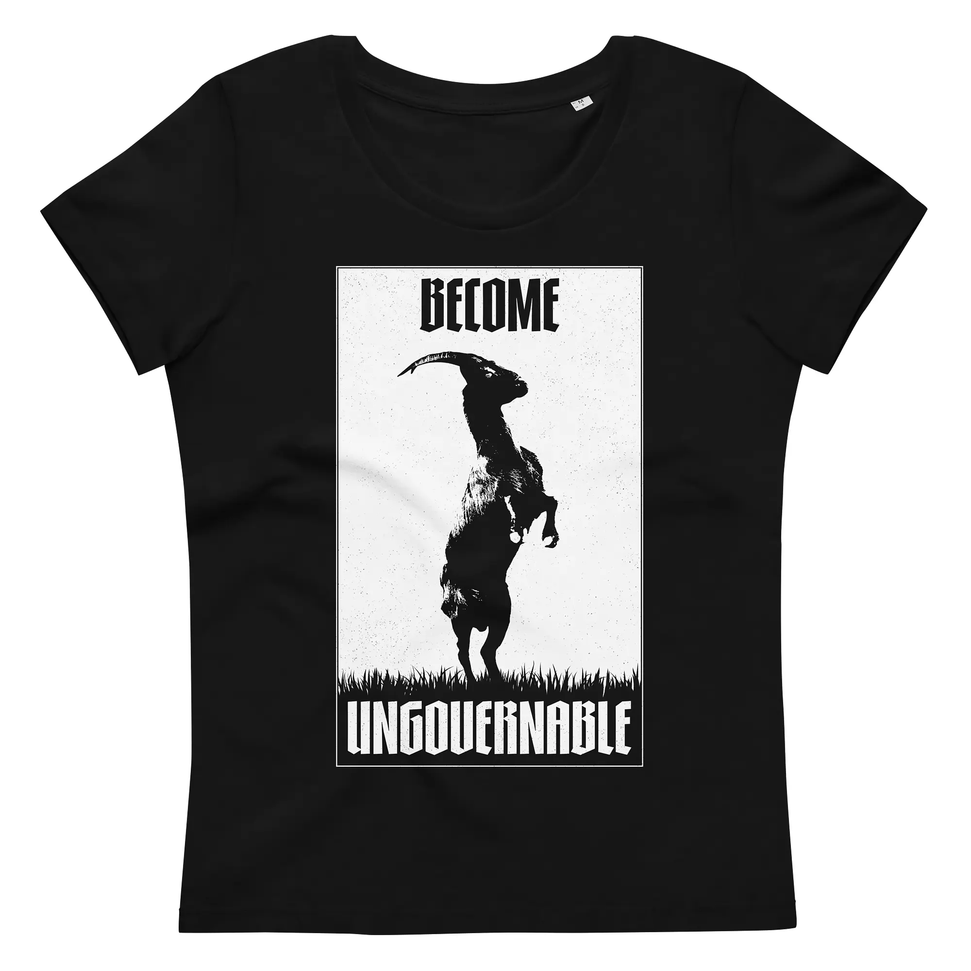 "Become Ungovernable" standing goat